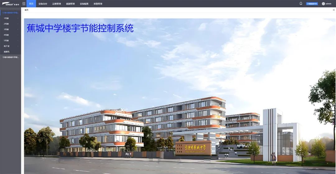 格瑞特智慧機(jī)電管理系統(tǒng)在學(xué)校項目中實現(xiàn)多維管理(圖5)